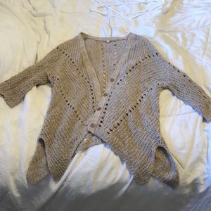 Moth A-Line knit cardigan